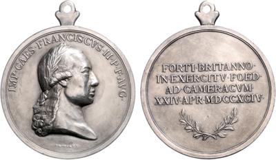 Erinnerungsmedaille von Villiers-en-Couche 1794, - Řády a vyznamenání