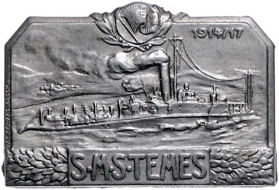 S. M. S. Temes 1914-1917, - Orders and decorations
