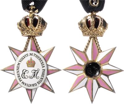 Ehrenzeichen der Elisabeth Theresien - Militär Stiftung, - Orden und Auszeichnungen