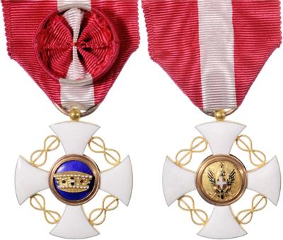Italienischer Kronenorden, - Medals and awards