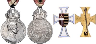 Lot Auszeichnungen und Abzeichen, - Medals and awards