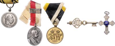 Lot Miniaturen, - Medals and awards