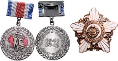 Lot Orden und Auszeichnungen, - Medals and awards