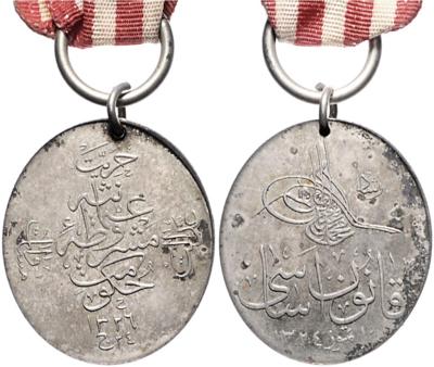 Medaille auf die Verfassung 1908, - Medaile a vyznamenání