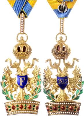 Orden der Eisernen Krone, - Medals and awards