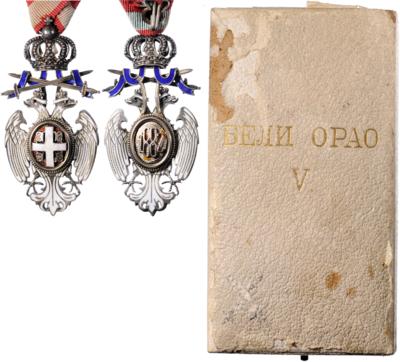 Orden des Weißen Adlers, - Medaile a vyznamenání