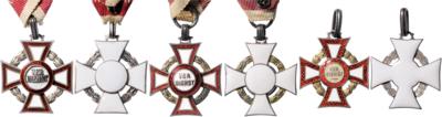 Sammlung Militärverdienstkreuze, - Medals and awards