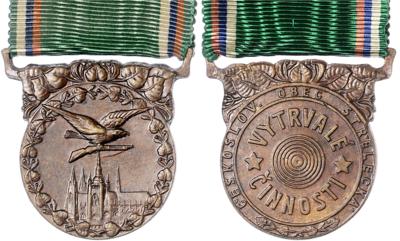 Verdienstmedaille des tschechoslowakischen Schützenverbandes, - Medals and awards