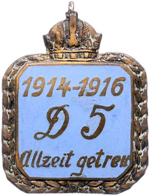 Dragoner Regiment Nr. 5, - Medals and awards