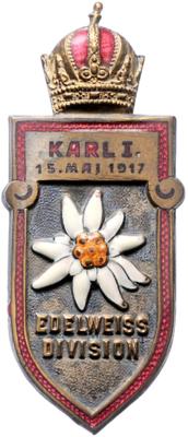 Edelweiss - Division Karl I. - Orden und Auszeichnungen