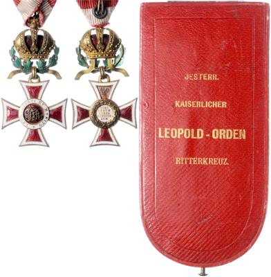 Leopoldorden, - Orden und Auszeichnungen