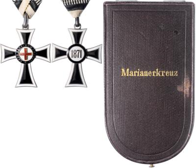 Marianerkreuz, - Orden und Auszeichnungen