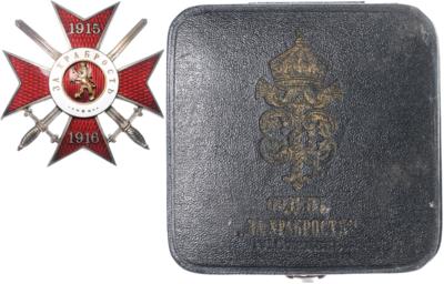 Militärorden für Tapferkeit, - Řády a vyznamenání