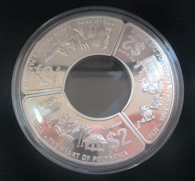 Cook Inseln/Fidschi Inseln/West SamoaGemeinschaftsausgabe - Münzen und Medaillen