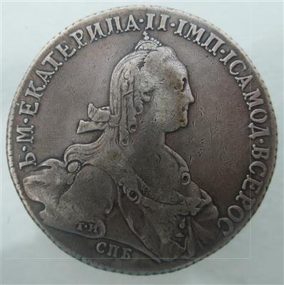Rußland, Katharina II. 1762-1796 - Monete e medaglie