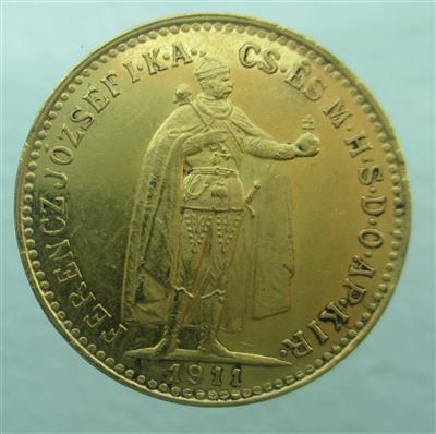 Franz Josef I. 1848-1916 GOLD - Mince a medaile