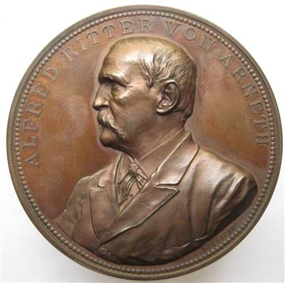 Alfred Ritter von Arneth 1819-1897 - Mince a medaile