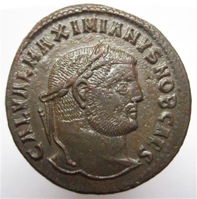 Maximianus II. Galerius als Caesar - Monete, medaglie