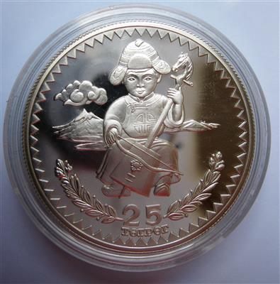 Mongolei - Monete, medaglie