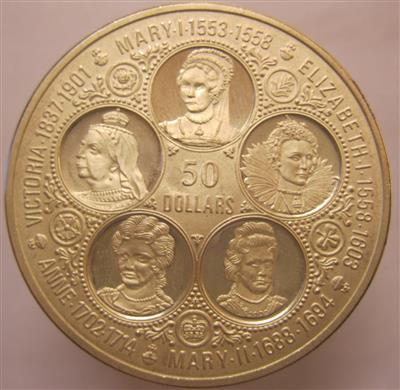Kaiman Inseln, Elisabeth II. - Münzen und Medaillen