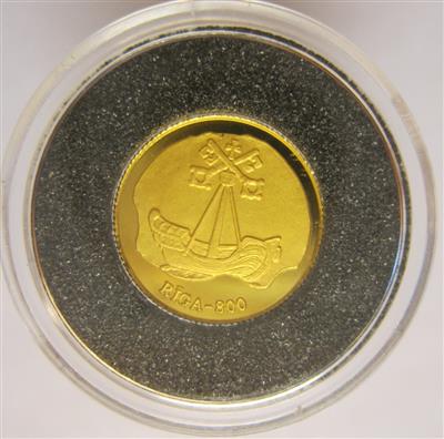 Lettland GOLD - Münzen und Medaillen