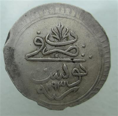 Tunesien, Abd al Hamid I - Coins and medals
