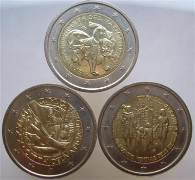 Vatikan, Papst Benedikt XVI. 2005-2013 - Coins and medals