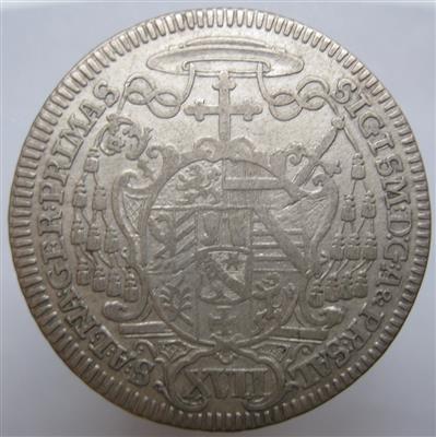Salzburg, Sigismund von Schrattenbach 1753-1771 - Coins and medals