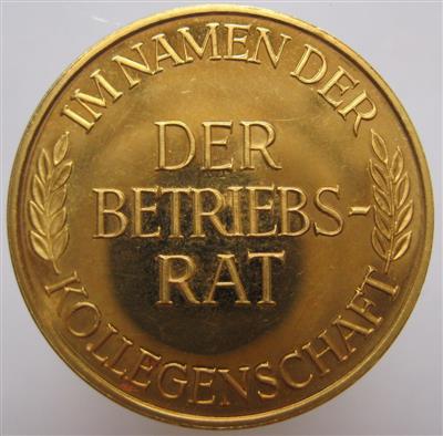Betriebsrat GOLD - Münzen und Medaillen