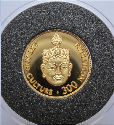 Bhutan GOLD - Coins and medals