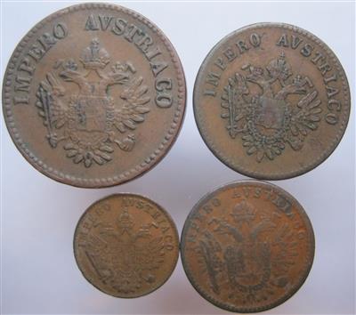 Franz Josef I.- Lombardei - Monete, medaglie