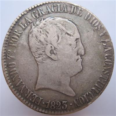 Spanien, Ferdinando VII. 1808-1833 - Monete, medaglie