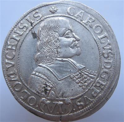 Bistum Olmütz, Karl II. von Liechtenstein 1664-1695 - Monete, medaglie