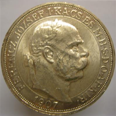 Kaiser Franz Josef I. 1848-1916 - Mince a medaile