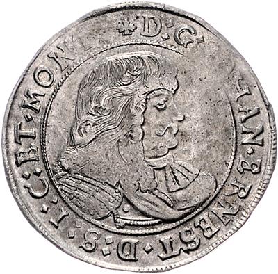 Sachsen-Neu-Weimar, Johann Ernst 1662-1683 - Mince a medaile