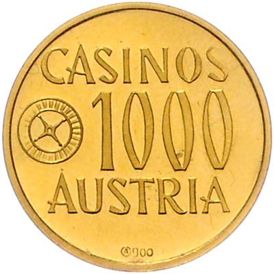Casinos Austria GOLD - Coins and medals
