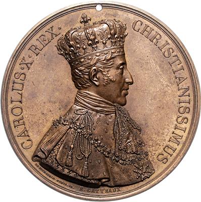 Charles X. 1824-1830 - Münzen und Medaillen