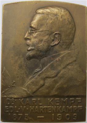 Dr. Karl Kempf Edler von Hartenkampf - Mince a medaile