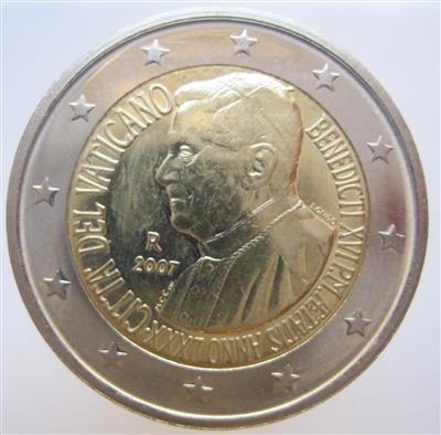 Vatikan, Papst Benedikt XVI. 2005-2013 - Coins and medals