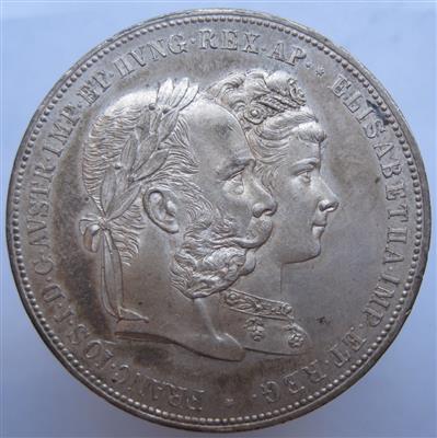 Franz Josef I. - Monete, medaglie