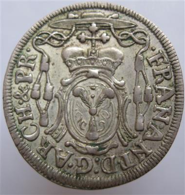 Salzburg, Franz Anton von Harrach 1709-1727 - Münzen und Medaillen