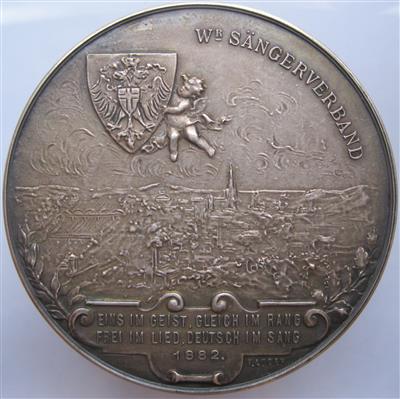 Wiener Sängerverband gegr. 1882 - Monete, medaglie