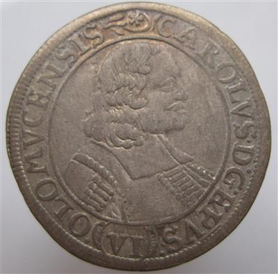 Bistum Olmütz, Karl II. von Liechtenstein 1664-1695 - Coins and medals