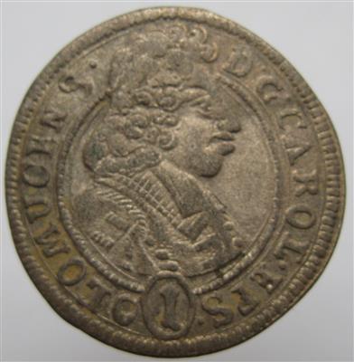 Bistum Olmütz, Karl III. von Lothringen 1695-1711 - Monete e medaglie