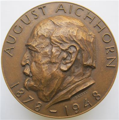 August Aichhorn 1878-1948 - Mince a medaile