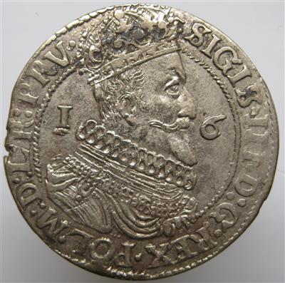 Danzig, Sigismund III. 1587-1632 - Münzen und Medaillen