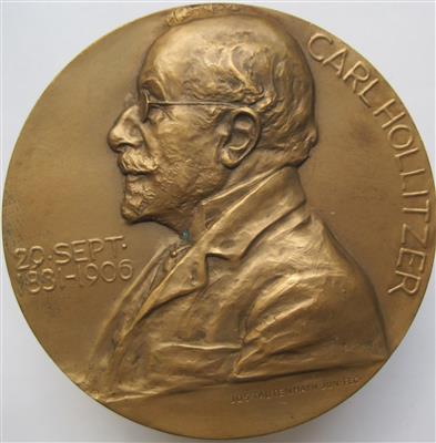 Bad Deutsch Altenburg, Carl Leopold Hollitzer, Bürgermeister des Stadt - Monete e medaglie
