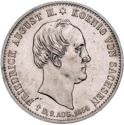 Sachsen, Friedrich August II.1836-1854 - Coins and medals
