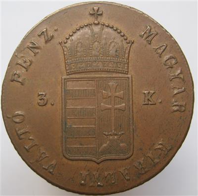 Ungarische Revolution 1848/1849 - Monete e medaglie