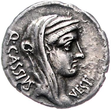 Q. CASSIUS LONGINUS - Münzen und Medaillen